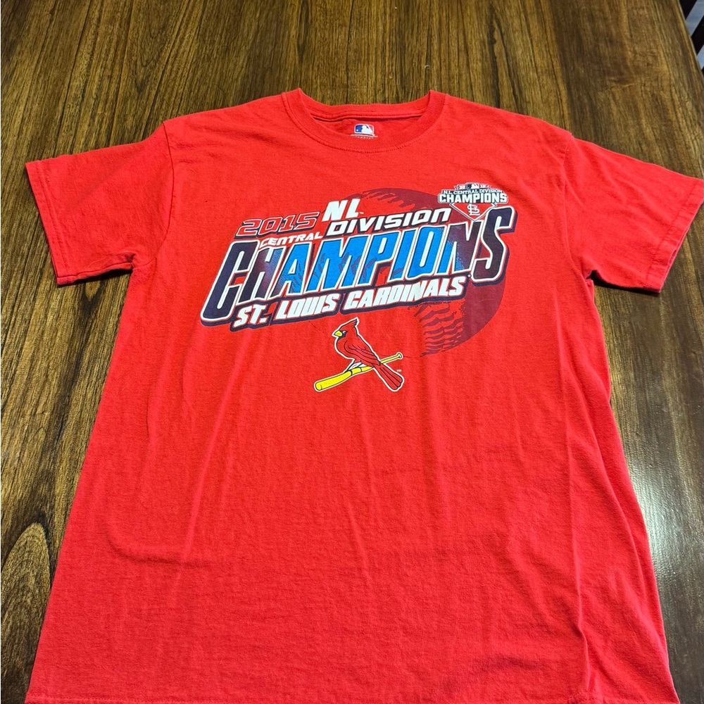 Genuine Merchandise Red St. Louis Cardinals Champions Tee